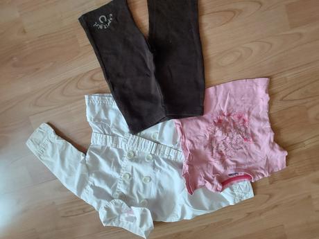 Kabátik+tričko+legíny, 68–80