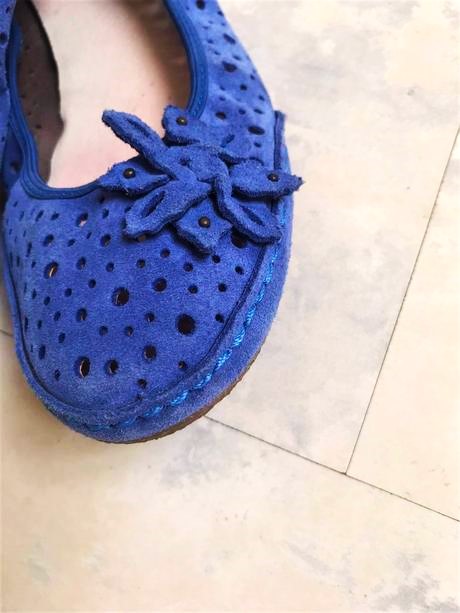 Kožené semišové balerínky, rieker,38