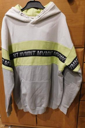 Šedá mikina, h&m,158