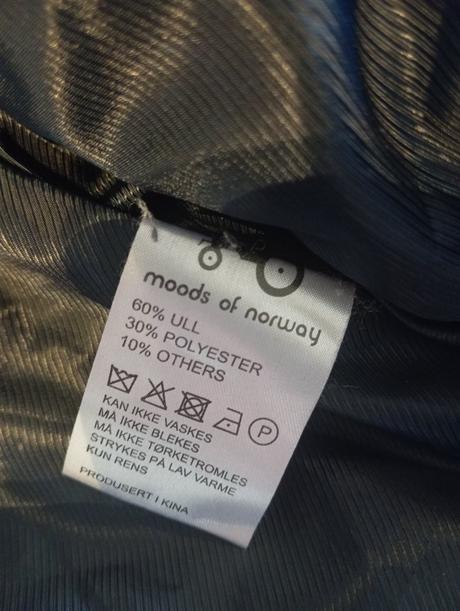 Vlnený kabát moods of norway, 122