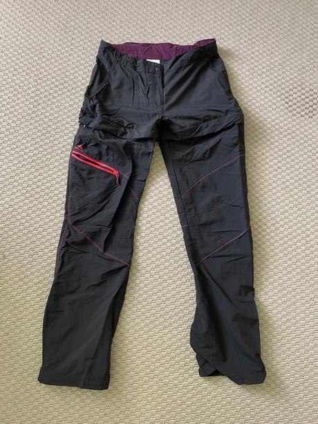 Detske turisticke nohavice, decathlon,164