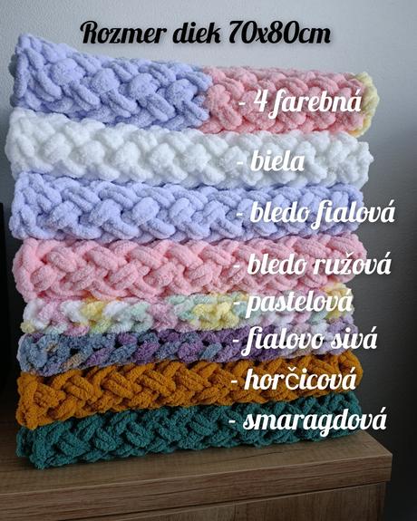 Hebké a teplé deky do kočíka, 