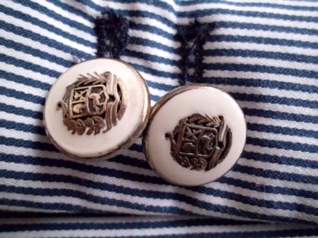 Bielo modrý tenký pásik, zara,s