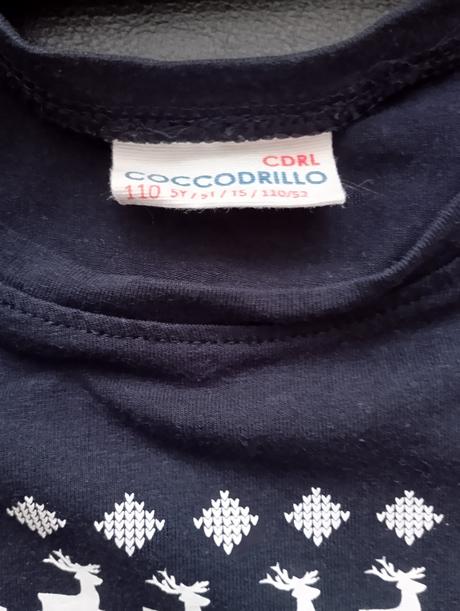 Tričko vianočné, coccodrillo,110