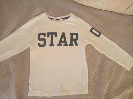 Tričko dlhý rukáv, h&m,110