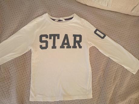 Tričko dlhý rukáv, h&m,110