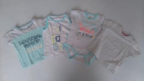 Chlapčenské tričká/body s krátkym rukávom a tielko, pepco,74