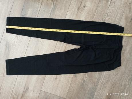 Čierne bavlnené legíny (už s poštou), 158