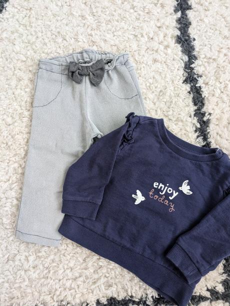 Mikina a legínky, fox & bunny,74