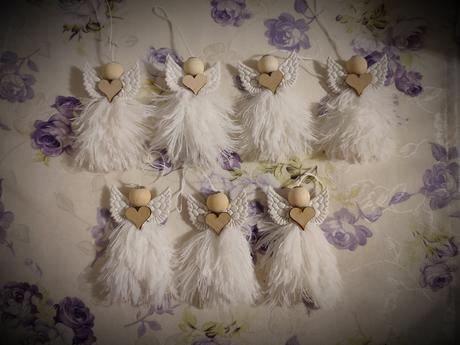 Ozdoby na stromček handmade, 