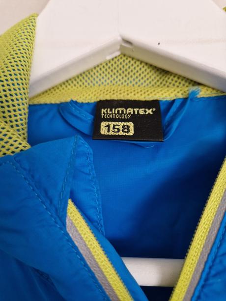 Tenká športová bunda klimatex, 158