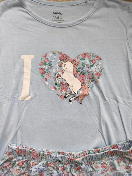 Dievčenské pyžamo, sinsay,134