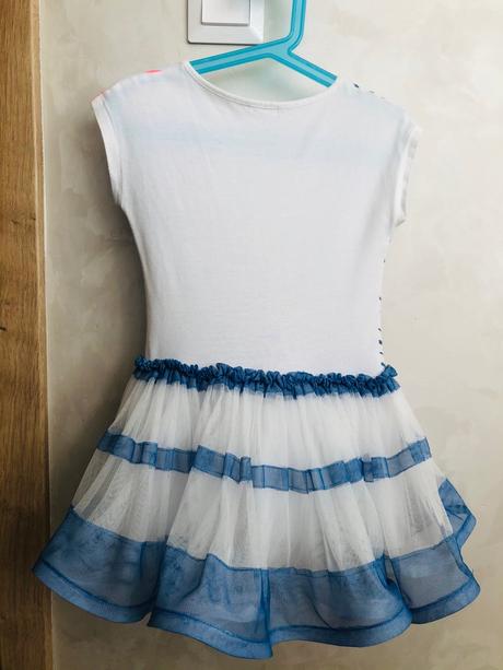 Šaty bilieblush s tutu sukňou 4-5 rokov, 104