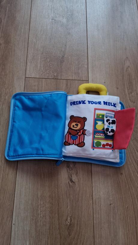 Textilná knižka lulláby, 