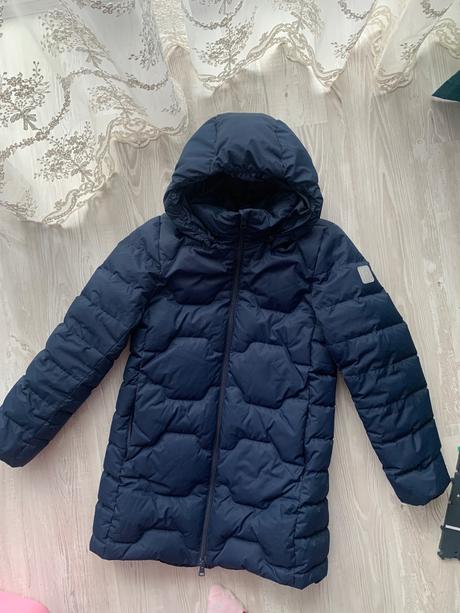 Dievčenský páperový kabat bunda reima loimaa, reima,152