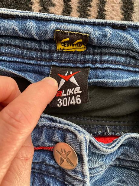 Motorkárske nohavice rifle dámske 30/46 naše s/m, 40