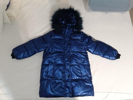 Zimná bundička č.140 + pre mamičku l/xl, 140
