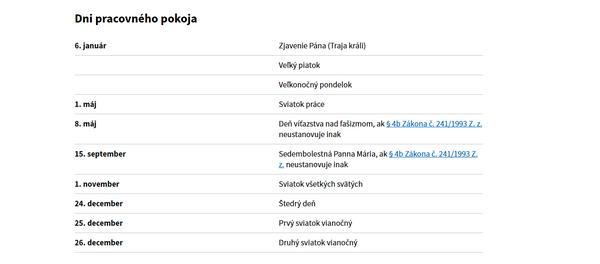 Traja králi ako deň pracovného pokoja v roku 2027?