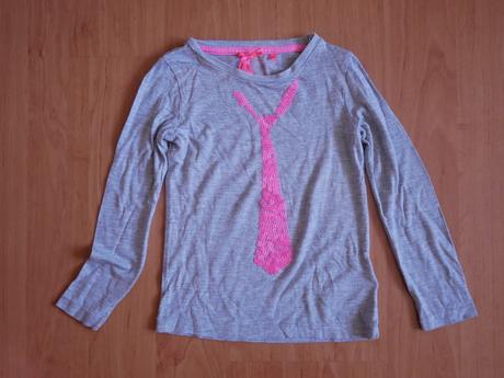 Jemne next tričko s kravatou, next,98