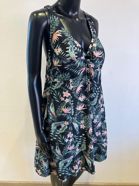 Dámske vzorované šaty, l