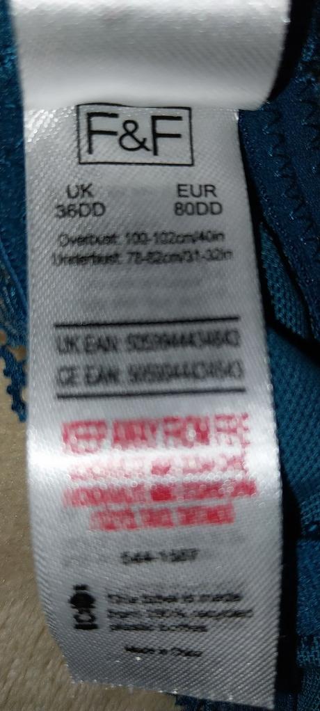 Podprsenka 80dd, f&f,80
