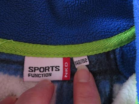 Fleesová mikina na zimu - veľ. 146/152, nkd,146