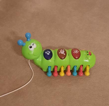 Pkaygo hudobná húsenica, na ťahanie, 