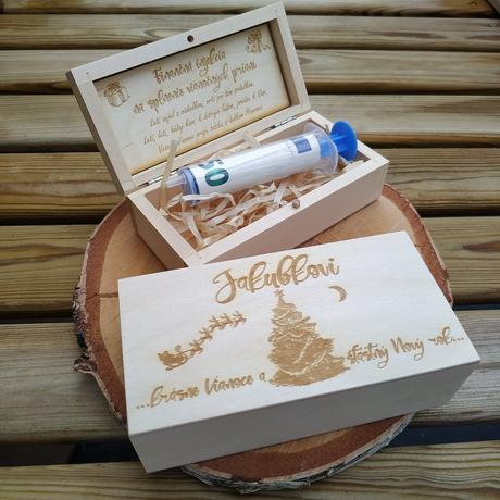 Krabička na peniaze - na vianoce, 