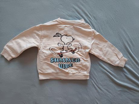 Mikina na zips snoopy, disney,74