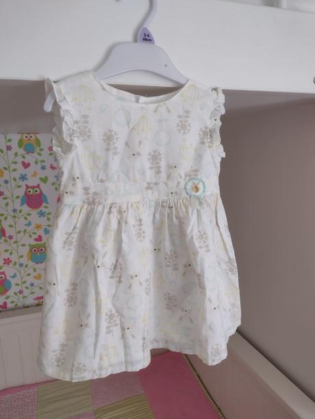 Slávnostné bavlnené šaty, f&f,68