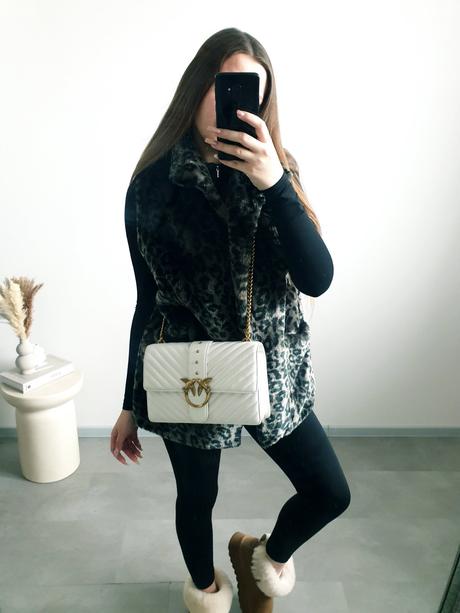 Kožušinová vesta m/l, m