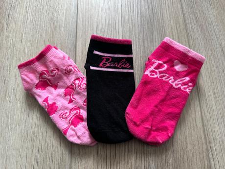 Detské letné ponožky barbie 28-30, barbie,30