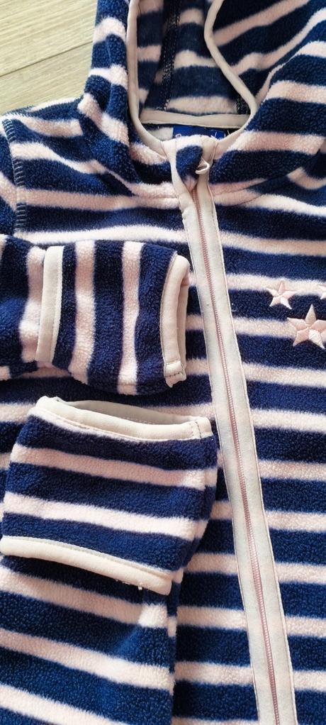 Flísový overal v. 62/68, lupilu,62