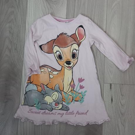 Nočná košeľa bambi 92/98, disney,92