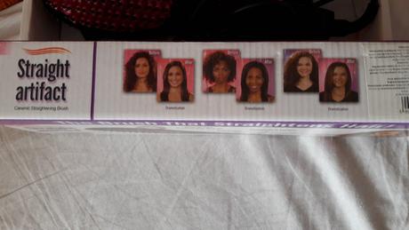 Elektricka kefa na vyrovnanie vlasov,