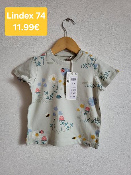 Lindex 74 tričko, 68–80