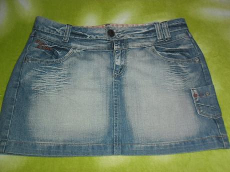 Riflova mini sukňa, l