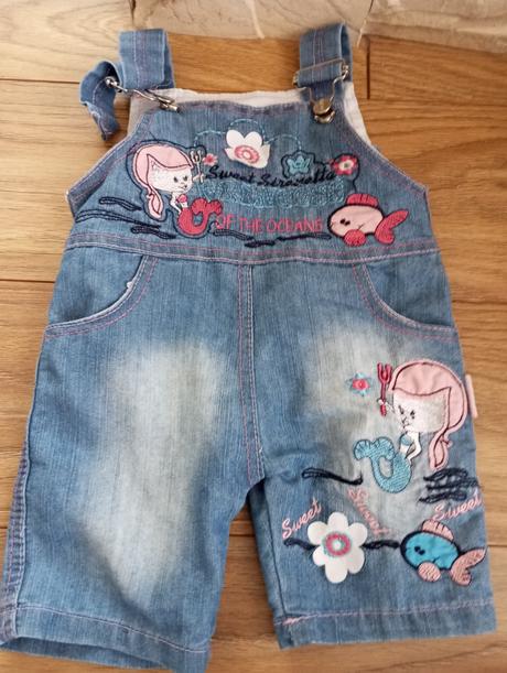 Kraťasy na traky pre dievčatko, 74