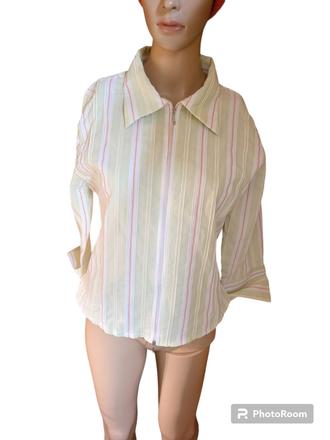 Dámska blúzka so štruktúrou, 44