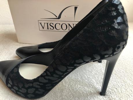 Kožené lodičky visconi, 38