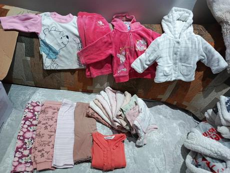 Veľký balík detského oblečenia, 68–80