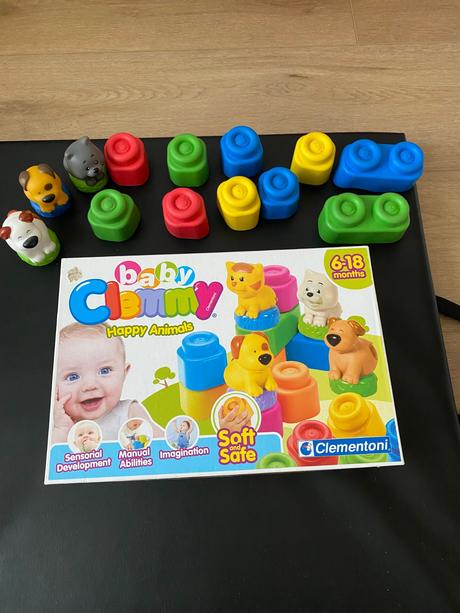 Gumené kocky baby clemmy, 