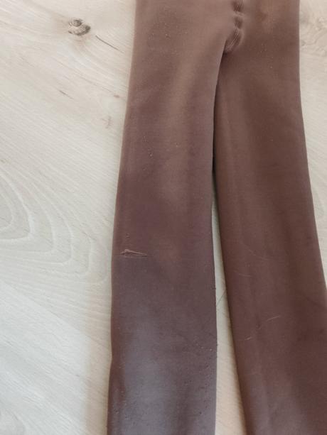 Vyteplene hnedé legíny uni - xs s,m,l, 