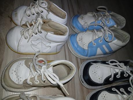 Prvé topánky mix veľkostí 16 - 22, <17