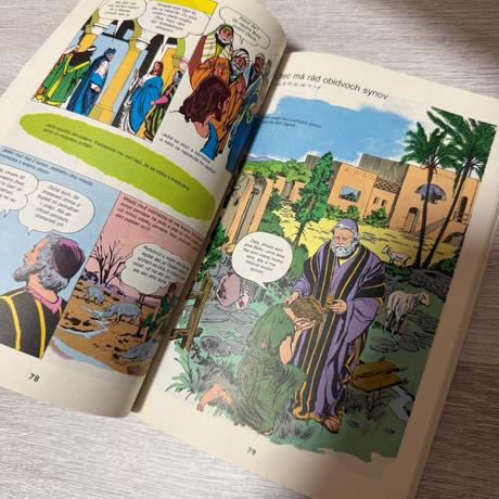 Kniha nová zmluva obrázková biblia,