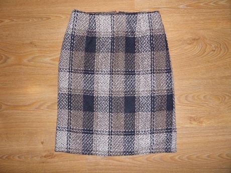 Hnedá hrubá sukňa, orsay,m