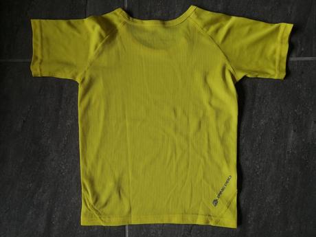 Tričko alpinepro cool dry, žlté, v116-122,6-7r., alpine pro,116