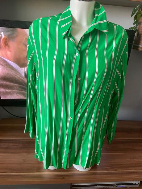 Zelena pruzkata kosela, h&m,m
