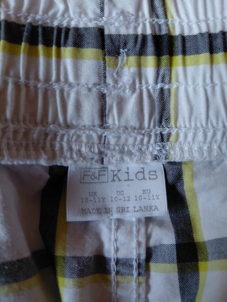 Kraťasy f&f vel 10-11r, f&f,152