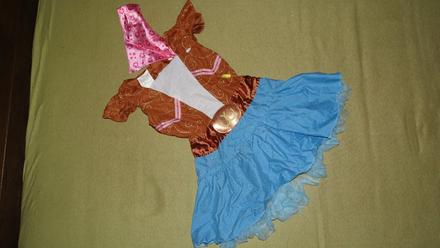 Saty pre kovbojku jessie z toy story od disney,